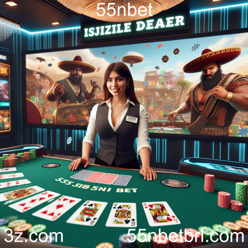 Experimente a Emoção do Dealer Ao Vivo no 55nbet